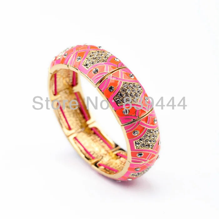 Arrival Party Glass Bangles Bracelets