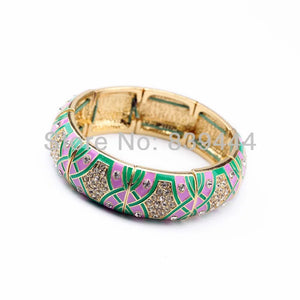 Arrival Party Glass Bangles Bracelets