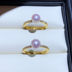 Plated Ring Base Mountings Findings Settings Adjustable Ring