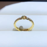 Plated Ring Base Mountings Findings Settings Adjustable Ring