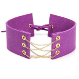 Arrival Gothic Velvet Choker Necklace Sexy Wrap Tie Up Chokers for Lady