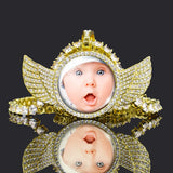 Arrival Photo Zircon Pendant Necklaces Customize Crystal Chain Jewelry Neckalce