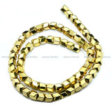 Hexagon Shape Hematite Beads for DIY Jewelry Making