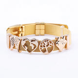 Arrival High Carousel & Sunflowers Slide Charms for 10mm Mesh Bracelet