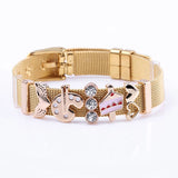 Arrival High Carousel & Sunflowers Slide Charms for 10mm Mesh Bracelet
