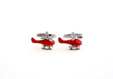 Arrival High Men's Copper Red Plane CuffLinks