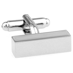 High Men Copper Cufflinks Smooth Enamel