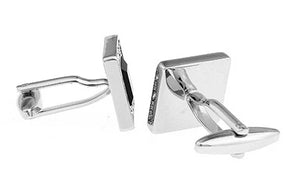 Crystal Cufflinks Copper Material Square CuffLinks