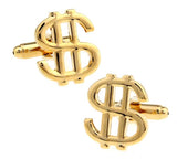 High Men Copper Dollar Cufflinks