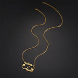 Arrival Infinity Heart Style Necklace Double Names Model Personalized Chains