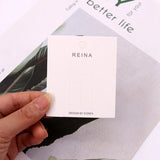Korea Hair Accessory Packing Card 6.4*7.5cm Display Card Paper