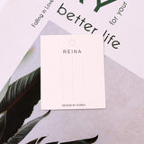 Korea Hair Accessory Packing Card 6.4*7.5cm Display Card Paper