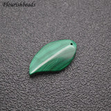 Natural Malachite Pendant Gemstone for Fine Jewelry Making