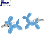 Light Dog Balloon Cufflink Cuff Link Set