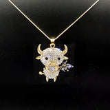 Gray Crystal Choker Collier Femme Necklace