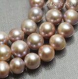 Freshwater Pearl Loose Jewelry Lavender 7-8mm Round Potato Pearl