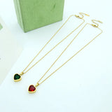 Love Heart Forever Stainless Steel Necklace Gift For Women