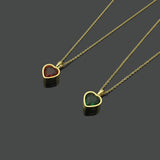 Love Heart Forever Stainless Steel Necklace Gift For Women