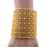 Dubai Wide Bangle for Women Men African Bracelets Jewelry