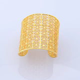 Dubai Wide Bangle for Women Men African Bracelets Jewelry
