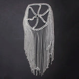 Punk Hair Accessories Head Chain Women Tassel Headpiece Jewelry