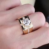 Adjustable S925 Silver Crystal Cross Square Pattern Ring