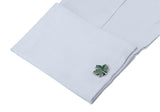 Men's Maple Leaves Cuff Links Brass Material