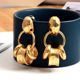 Arrival Metal Long Hoops Drop Earrings for Women