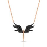 Mikail's Sword CZ 925 Silver Necklace Pendant
