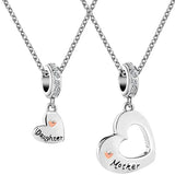 Mother Daughter Necklace Fashion Choker Jewelry