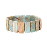 Natural Agalmatolite Bead Bracelet for Women Men