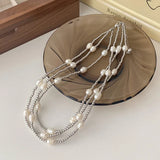 Baroque Pearl Necklace Women's Jewelry