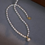 Arrival Natural Pearl 14K Filled Women's Necklace