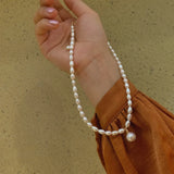 Arrival Natural Pearl 14K Filled Women's Necklace