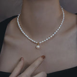 Arrival Natural Pearl 14K Filled Women's Necklace