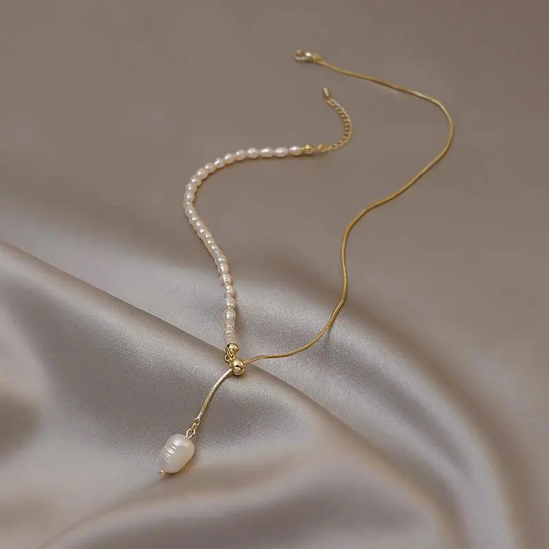 Arrival Freshwater Pearl 14K Filled Pendant Necklace