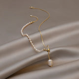 Arrival Freshwater Pearl 14K Filled Pendant Necklace