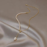 Arrival Freshwater Pearl 14K Filled Pendant Necklace