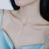 Arrival Freshwater Pearl 14K Filled Pendant Necklace