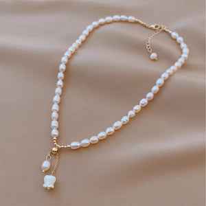 Sweet Vanille Galante Flower 14K Filled Female Pendant Necklace