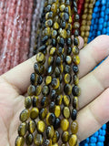 Arrival Natural Gemstone Beads 6x8mm Oval Jewelry Beads