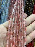 Arrival Natural Gemstone Beads 6x8mm Oval Jewelry Beads