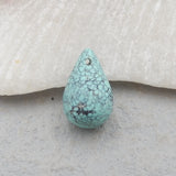 Arrival Natural Green Turquoise Pendant Bead 15x10mm