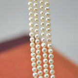 Natural Freshwater Pearl Loose Beads 3-4mm Full Strand