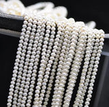 Natural Pearl Loose Beads 4-5mm Freshwater Pearl Full Strand