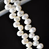 Natural Pearl Loose Beads 7-8mm Baroque Freshwater Pearl Strand