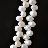 Natural Pearl Loose Beads 7-8mm Baroque Freshwater Pearl Strand