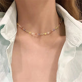 Metal Round O-chain Necklace for Women