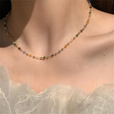 Metal Round O-chain Necklace for Women