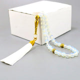 Opal Stone Women's Tasbih 33 66 99 Beads Misbaha Bracelet Gift
